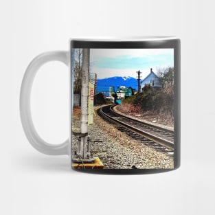 East Van Train Tracks Mug